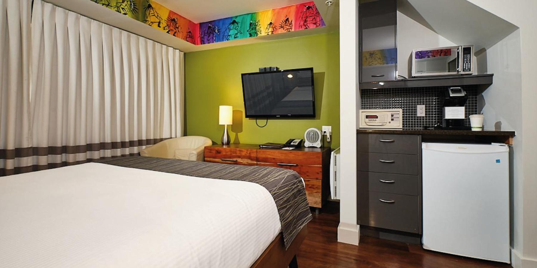 Skwachays Lodge Vancouver Oda fotoğraf