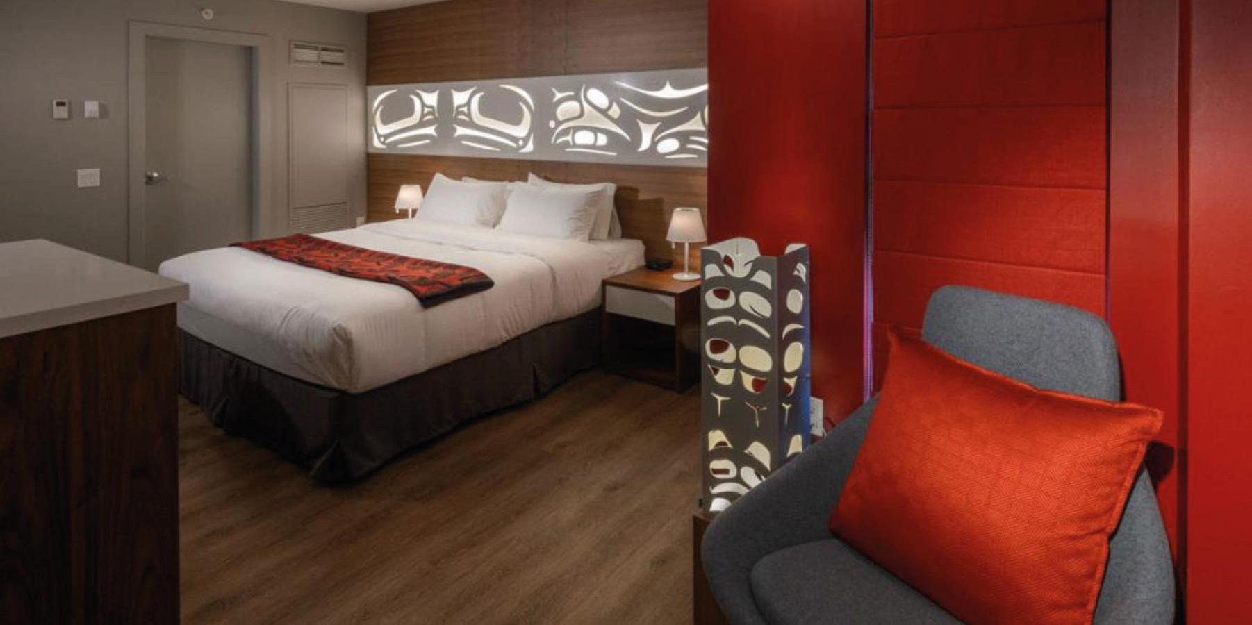 Skwachays Lodge Vancouver Oda fotoğraf